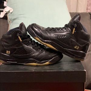 Custom Jordan 5 sneakers Size 7